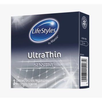 LifeStyles UltraThin Condo - 3 шт ON0624 фото